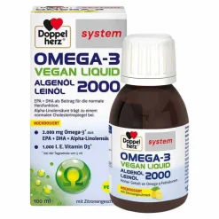 Doppelherz Omega-3 vegan Liquid 2000 system, 100 ml
