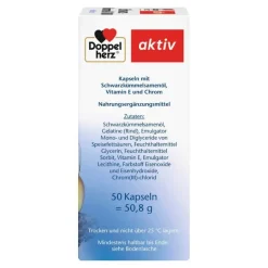 New Doppelherz Schwarzkümmelöl 1800 Kapseln, 50 St