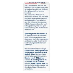 New Spitzwegerich Hustensaft V, 150 ml Hustenstiller