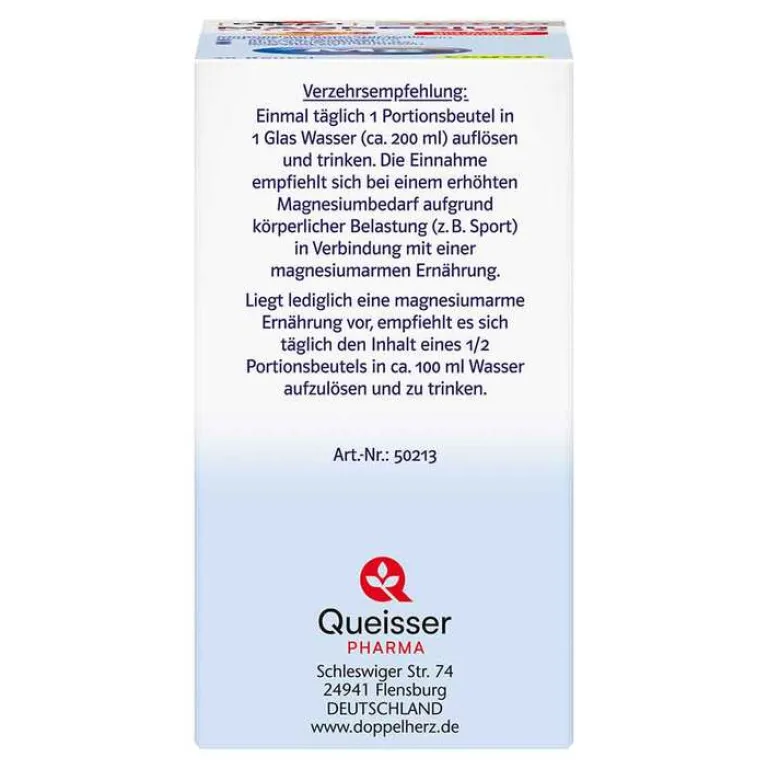 Doppelherz system Magnesium 400 Citrat Granulat, 20 St