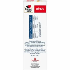 Hot Doppelherz Vitamin C 1000 + D3 + Zink Depot Tabletten, 100 St