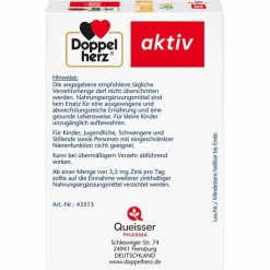 Doppelherz Vitamin C 500 + Zink + D3 Depot Direct Pel., 40 St