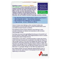 Clearance Doppelherz Vitamin D3 7000 I.E. pflanzlich sys.TAB, 60 St Vitamin D (Colecalciferol)