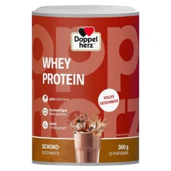 Clearance Doppelherz Whey Protein Schoko-Geschmack Pulver, 300 g