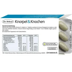 Outlet Dr. Böhm Knorpel & Knochen Tabletten, 120 St