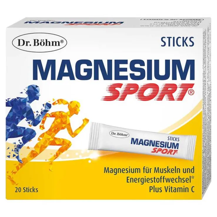 Dr. Böhm Magnesium Sport Sticks, 20X1.5 g