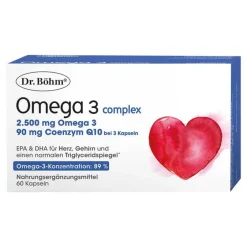 Hot Dr. Böhm Omega-3 complex Kapseln, 60 St