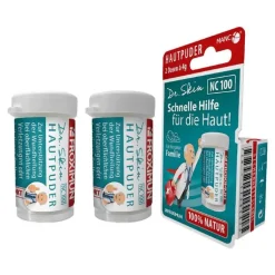 Dr. Skin NC 100 Hautpuder, 2X4 g