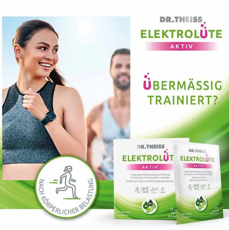 Sale Dr. Theiss Elektrolüte Aktiv Pulver Sachets, 15 St