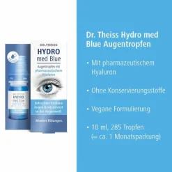 Online Dr. Theiss HYDRO med Blue Augentropfen, 10 ml
