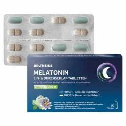Discount Dr. Theiss Melatonin Ein- & Durchschlaf-Tabletten, 15 St