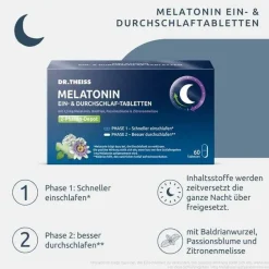 Clearance Dr. Theiss Melatonin Ein- & Durchschlaf-Tabletten, 60 St