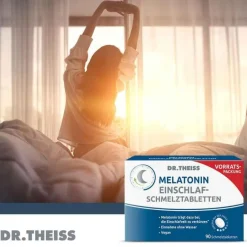 Discount Melatonin Einschlaf-Schmelztabletten, 90 St Melatonin Tabletten