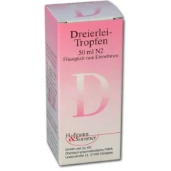 Dreierlei Tropfen, 50 ml
