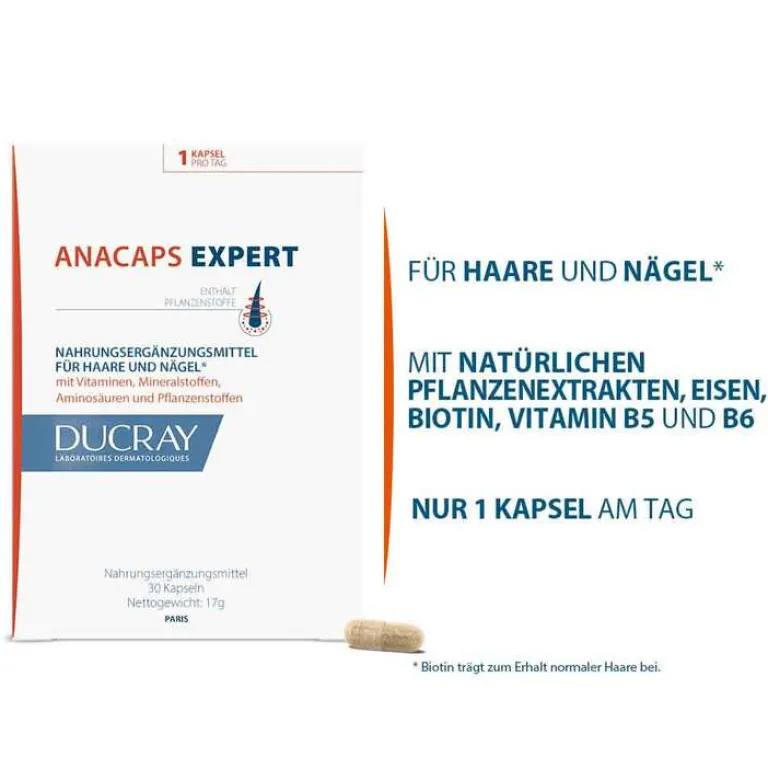 Ducray anacaps Expert Kapseln, 30 St