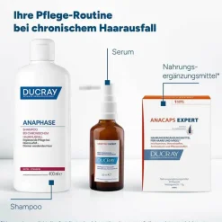 Clearance Ducray Anaphase Shampoo bei chronischem Haarausfall, 400 ml