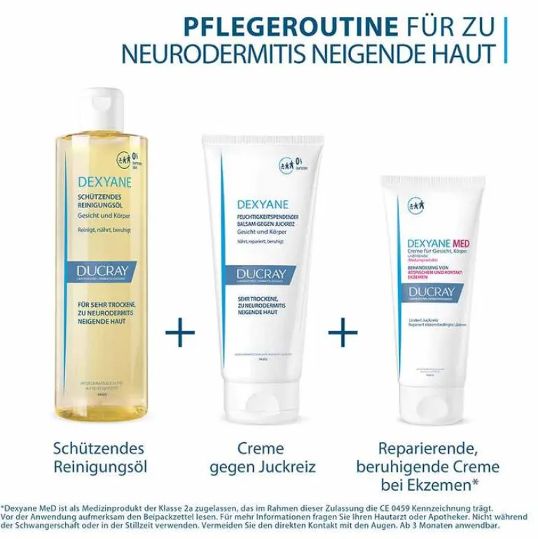 Outlet Dexyane feuchtigkeitsspendende Creme, 200 ml Neurodermitis Basispflege|Empfindliche Haut