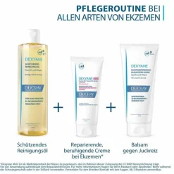 Outlet Dexyane Med Creme, 100 ml Trockene & Sensible Haut|Neurodermitis Basispflege