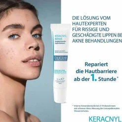 keracnyl Repair Lippenbalsam, 15 ml Lippenpflege