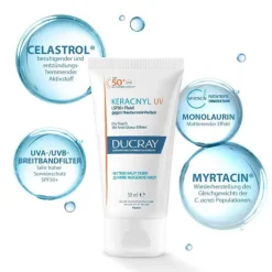 Hot Keracnyl UV Fluid LSF 50 + , 50 ml Lsf 50+|Gesicht