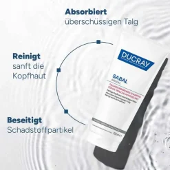 Outlet Ducray Sabal Argeal talgabsorbierendes Shampoo, 200 ml