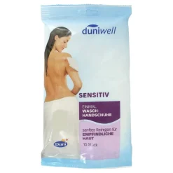 Best Duniwell Einmal Waschhandschuhe sensitiv, 15 St