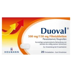 Discount 500 mg / 150 mg Filmtabletten, 20 St Paracetamol|Ibuprofen