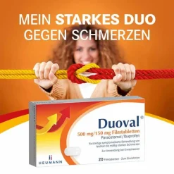 Discount 500 mg / 150 mg Filmtabletten, 20 St Paracetamol|Ibuprofen
