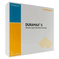 Duramax S 20x25 cm Superabsorber Silikonverband, 10 St