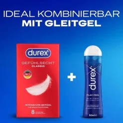 Sale Durex ® Gefühlsecht Classic Kondome, 8 St