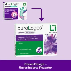 Clearance Dr. Loges Durologes osteo Filmtabletten, 60 St