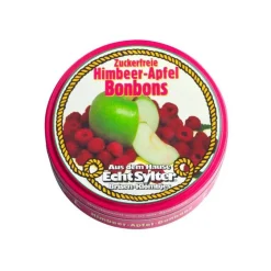Outlet Himbeer Apfel Bonbons zuckerfrei, 70 g Bonbons