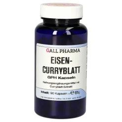 New Hecht Pharma Eisen-Curryblatt GPH Kapseln, 90 St