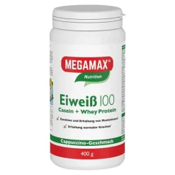 Outlet Megamax Eiweiss 100 Cappuccino Megam, 400 g