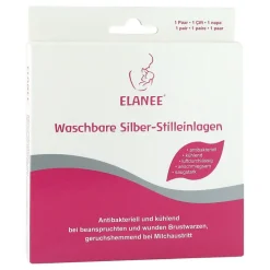 Outlet Stilleinlagen Silber waschbar, 2 St Stilleinlagen
