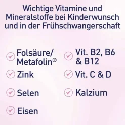 Elevit 1 Kinderwunsch & Schwangerschaft Tabletten, 1X60 St