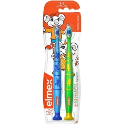 Clearance Elmex Kinder Zahnbürste Duo Pack, 2 St