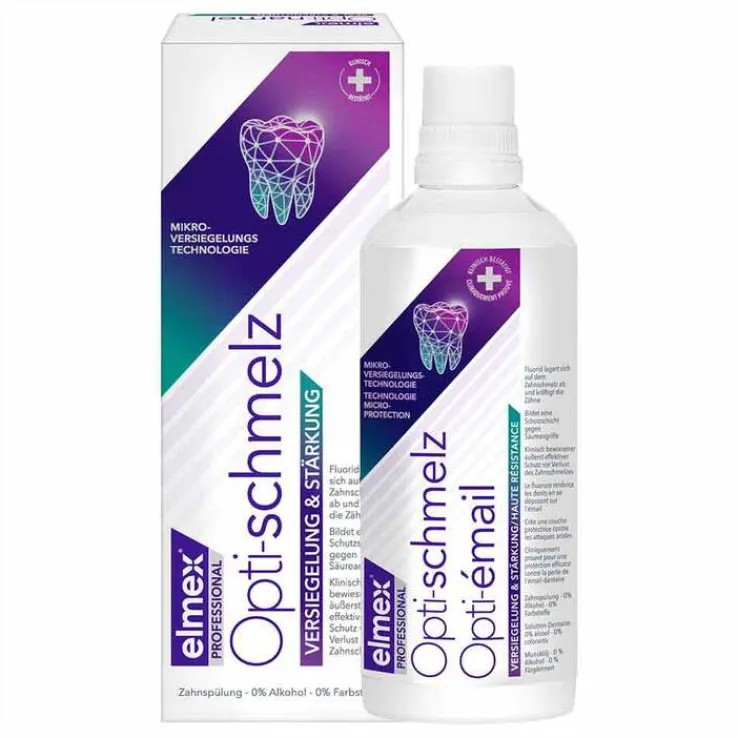 Elmex Opti-schmelz Professional Zahnspülung, 400 ml