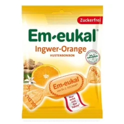 Discount Em Eukal Em-eukal Hustenbonbons Ingwer Orange zuckerfrei, 75 g
