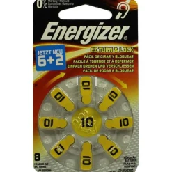 New Hörgerätebatterie 10, 8 St Batterien