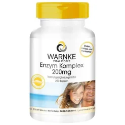 Outlet Enzym Komplex 200 mg Kapseln, 250 St Enzyme|Enzyme