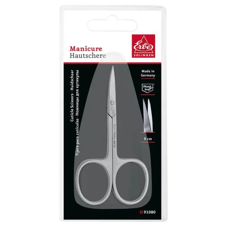 Hautschere Kullenblatt 9 cm Inox, 1 St Nagelpflege|Maniküre