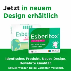 Esberitox® Compact Bei Erkältungskrankheiten, 40 St