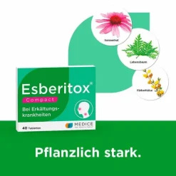 Esberitox® Compact Bei Erkältungskrankheiten, 40 St