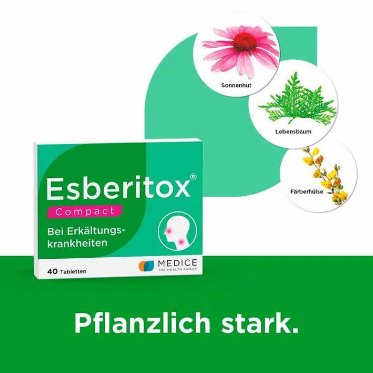 Esberitox® Compact Bei Erkältungskrankheiten, 40 St