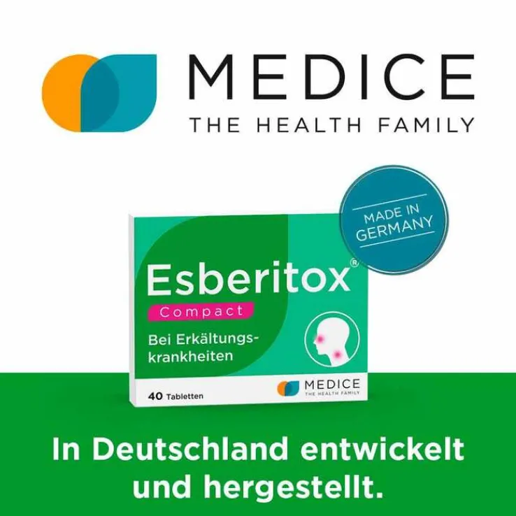 Esberitox® Compact Bei Erkältungskrankheiten, 40 St