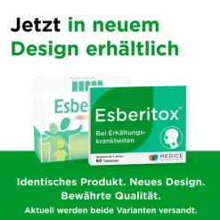 Outlet Esberitox ® Tabletten bei Erkältungskrankheiten, 60 St