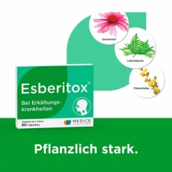 Outlet Esberitox ® Tabletten bei Erkältungskrankheiten, 60 St