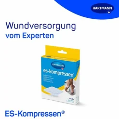 Hot ES-Kompressen ® Mullkompressen 7,5 cm x 7,5 cm steril, 5X2 St