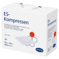 ES-Kompressen unsteril 10x20 cm 12fach, 100 St